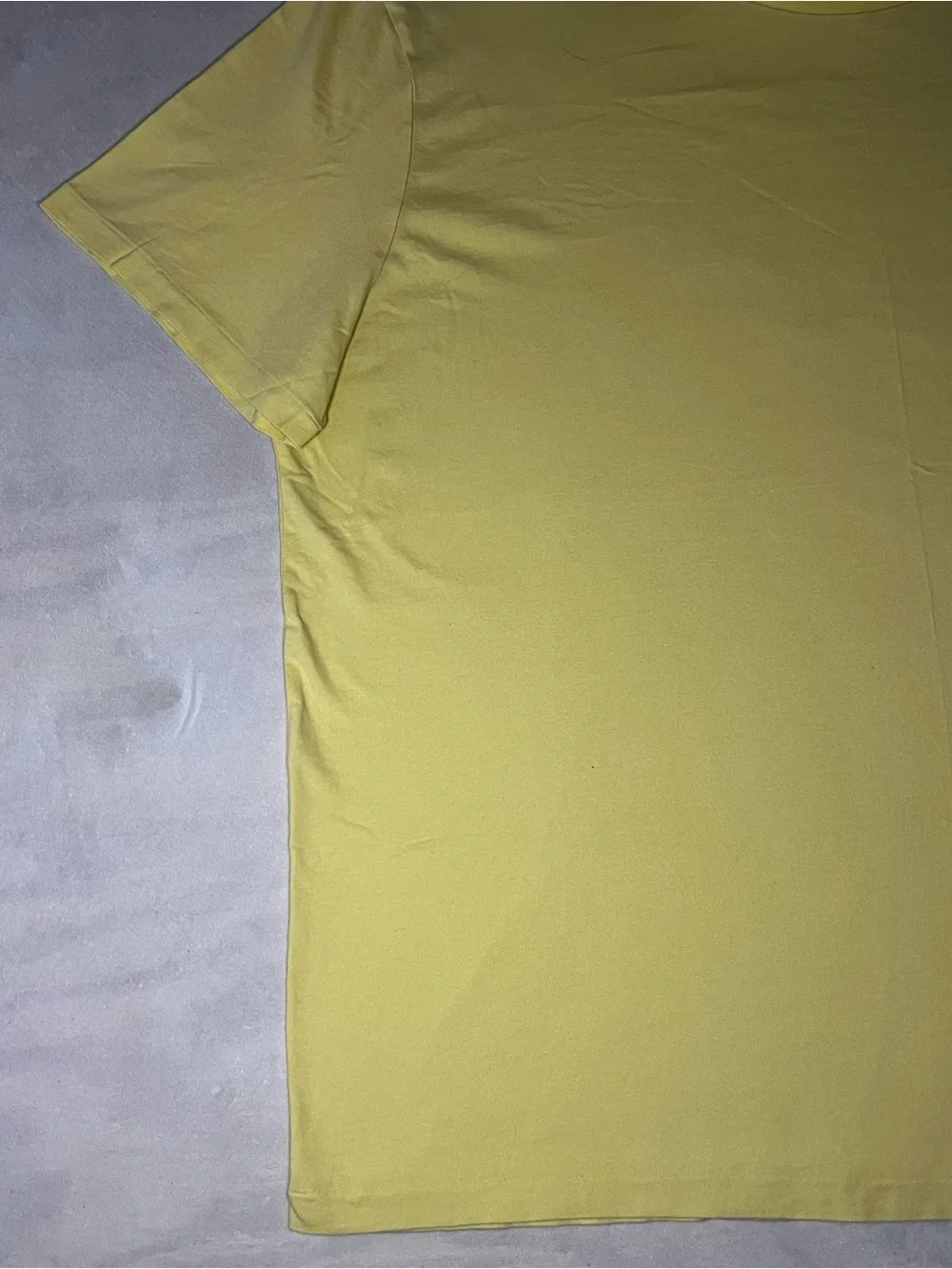 Polo Ralph Lauren Men’s T-Shirt XXL Yellow Crewneck Blue Embroidered Pony Cotton